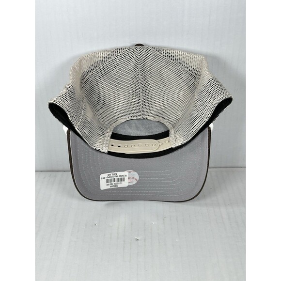 New Era Atlanta Braves MLB 9FORTY A-Frame Trucker Adjustable Rope Hat Cap NWT - Picture 4 of 5